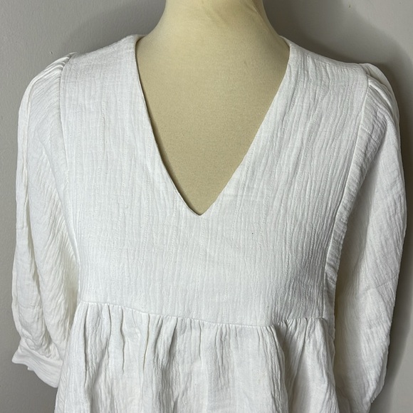 NWT Pomander Place‎ White Gauze Millie Dress - Picture 7 of 12
